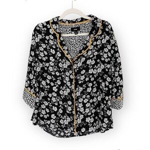 Room Service Floral Printed Pajamas